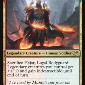 The Brothers' War - 211 - Hajar, Loyal Bodyguard - Rare - RG - Non-foil
