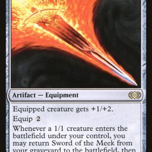 Double Masters - 299 - Sword of the Meek - Rare - C - Non-foil