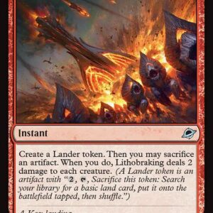 Edge of Eternities - 142 - Lithobraking - Uncommon - R - Non-foil
