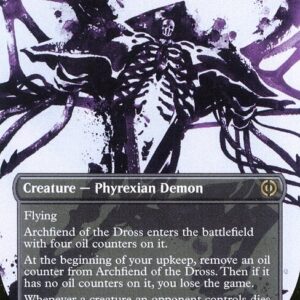 Phyrexia: All Will Be One - 304 - Archfiend of the Dross - Rare - B - Foil