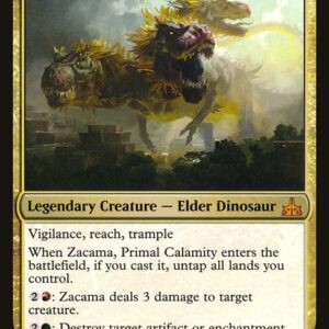 Rivals of Ixalan - 174 - Zacama, Primal Calamity - Mythic - Multi - Foil