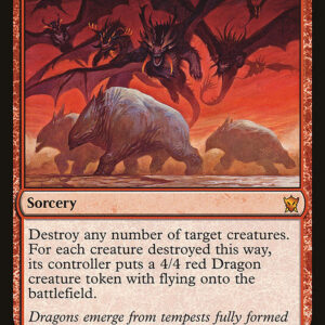 Dragons of Tarkir - 133 - Descent of the Dragons - Mythic - R - Non-foil