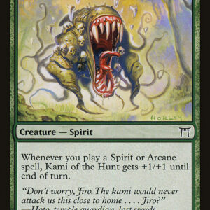 Champions of Kamigawa - 219 - Kami of the Hunt - Common - G - Non-foil (Front)