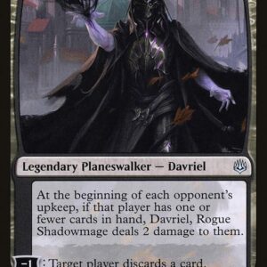 War of the Spark - 83 - Davriel, Rogue Shadowmage - Uncommon - B - Non-foil (Front)