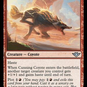 Outlaws of Thunder Junction - 118 - Cunning Coyote - Uncommon - R - Non-foil