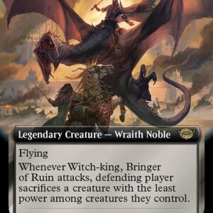 The Lord of the Rings: Tales of Middle-earth - 391 - Witch-king, Bringer of Ruin - Rare - B - Non-foil