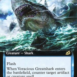 Ikoria: Lair of Behemoths - 320 - Voracious Greatshark - Rare - U - Foil (Front)