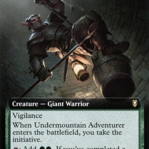 Commander Legends: Battle for Baldur's Gate - 594 - Undermountain Adventurer - Rare - G - Foil