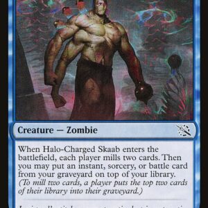 March of the Machine - 60 - Halo-Charged Skaab - Common - U - Foil