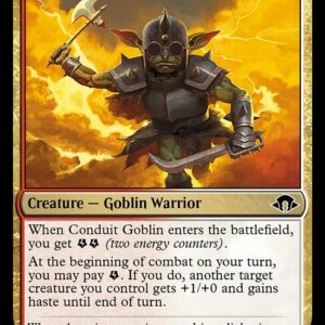 Modern Horizons 3 - 179 - Conduit Goblin - Common - WR - Foil