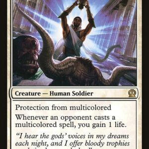 Theros - 32 - Soldier of the Pantheon - Rare - W - Non-foil (Front)