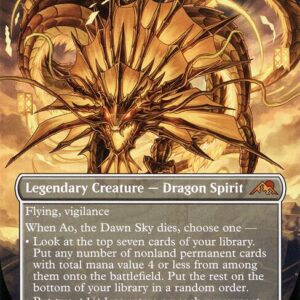 Kamigawa: Neon Dynasty - 406 - Ao, the Dawn Sky - Mythic - W - Non-foil