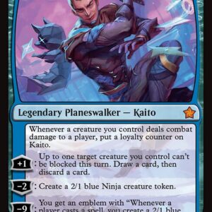 Foundations - 44 - Kaito, Cunning Infiltrator - Mythic - U - Non-foil