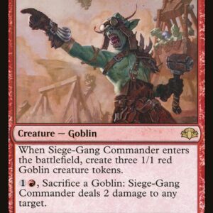 Dominaria Remastered - 136 - Siege-Gang Commander - Rare - R - Non-foil