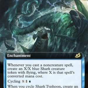 Ikoria: Lair of Behemoths - 319 - Shark Typhoon - Rare - U - Foil (Front)