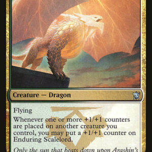 Dragons of Tarkir - 222 - Enduring Scalelord - Uncommon - WG - Non-foil