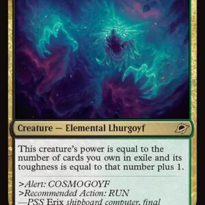 Edge of Eternities - 215 - Cosmogoyf - Rare - BG - Non-foil