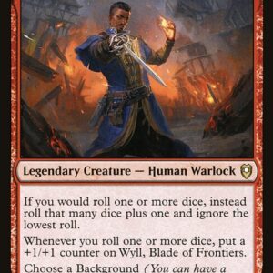 Commander Legends: Battle for Baldur's Gate - 208 - Wyll, Blade of Frontiers - Rare - R - Non-foil