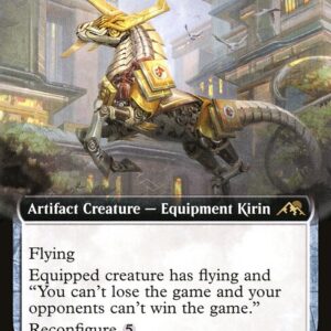Kamigawa: Neon Dynasty - 435 - Cloudsteel Kirin - Rare - W - Non-foil