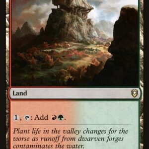 Commander Legends: Battle for Baldur's Gate - 901 - Mossfire Valley - Rare - C - Non-foil