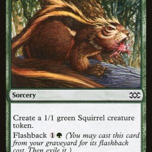 Double Masters - 157 - Chatter of the Squirrel - Common - G - Foil