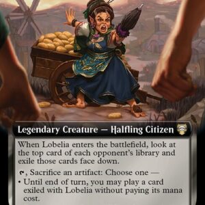 Tales of Middle-earth Commander - 110 - Lobelia, Defender of Bag End - Rare - B - Non-foil