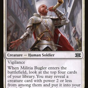 Double Masters 2022 - 19 - Militia Bugler - Common - W - Foil