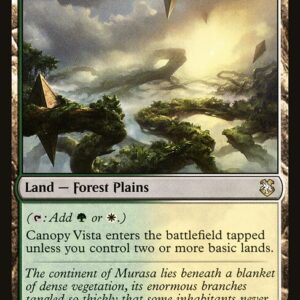 Forgotten Realms Commander - 227 - Canopy Vista - Rare - C - Non-foil (Front)