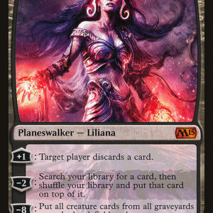 Magic 2015 - 103 - Liliana Vess - Mythic - B - Non-foil
