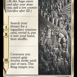 The Lord of the Rings: Tales of Middle-earth - 36 - War of the Last Alliance - Rare - W - Non-foil