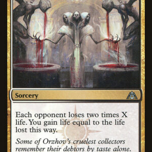 Dragon's Maze - 64 - Debt to the Deathless - Uncommon - WB - Non-foil (Front)