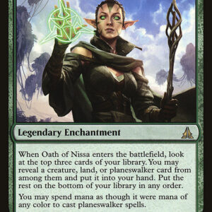Oath of the Gatewatch - 140 - Oath of Nissa - Rare - G - Non-foil