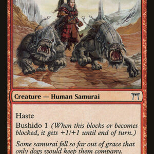 Champions of Kamigawa - 184 - Ronin Houndmaster - Common - R - Non-foil (Front)
