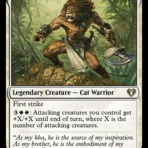 Commander Masters - 32 - Jazal Goldmane - Rare - W - Non-foil