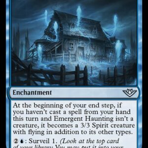 Outlaws of Thunder Junction - 46 - Emergent Haunting - Uncommon - U - Non-foil