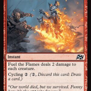 Aetherdrift - 126 - Fuel the Flames - Uncommon - R - Foil