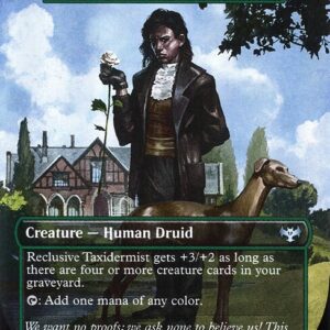 Innistrad: Crimson Vow - 340 - Reclusive Taxidermist - Uncommon - G - Foil