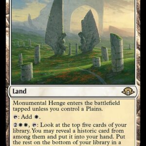 Modern Horizons 3 - 222 - Monumental Henge - Rare - C - Non-foil