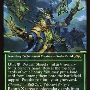 Kamigawa: Neon Dynasty - 394 - Shigeki, Jukai Visionary - Rare - G - Non-foil
