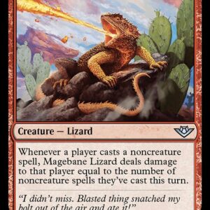 Outlaws of Thunder Junction - 134 - Magebane Lizard - Uncommon - R - Non-foil