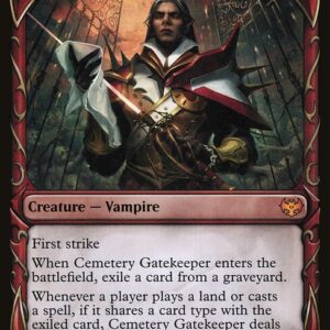 Innistrad: Crimson Vow - 304 - Cemetery Gatekeeper - Mythic - R - Foil