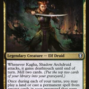 Commander Legends: Battle for Baldur's Gate - 279 - Kagha, Shadow Archdruid - Uncommon - BG - Non-foil