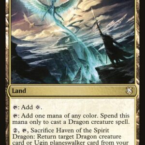 Forgotten Realms Commander - 245 - Haven of the Spirit Dragon - Rare - C - Non-foil (Front)