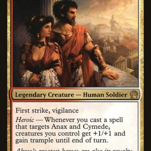Theros - 186 - Anax and Cymede - Rare - WR - Non-foil (Front)