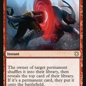 Forgotten Realms Commander - 117 - Chaos Warp - Rare - R - Non-foil (Front)