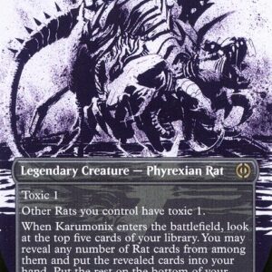 Phyrexia: All Will Be One - 307 - Karumonix, the Rat King - Rare - B - Foil