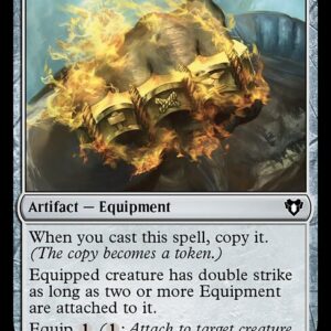 Commander Masters - 372 - Brass Knuckles - Common - C - Non-foil