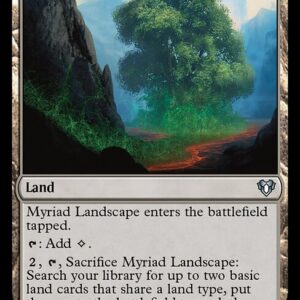 Commander Masters - 421 - Myriad Landscape - Uncommon - C - Non-foil