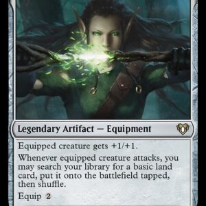Commander Masters - 413 - Sword of the Animist - Rare - C - Non-foil