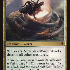 Worldwake - 119 - Novablast Wurm - Mythic - WG - Non-foil